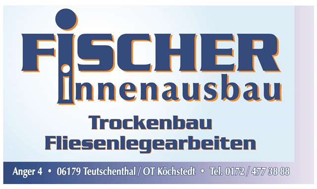 FISCHER-Innenausbau - Saalebulls Sponsor