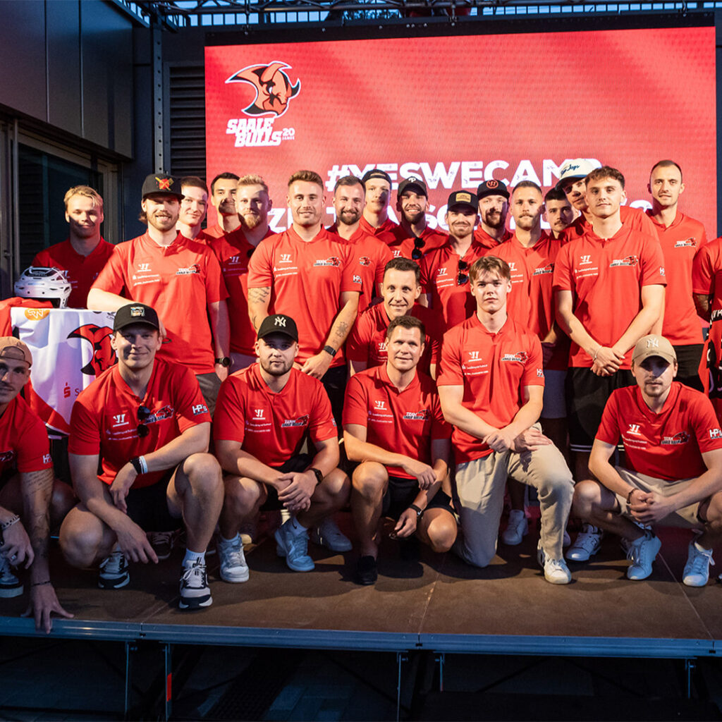 Mannschaftspr sentation Am MMZ Saale Bulls