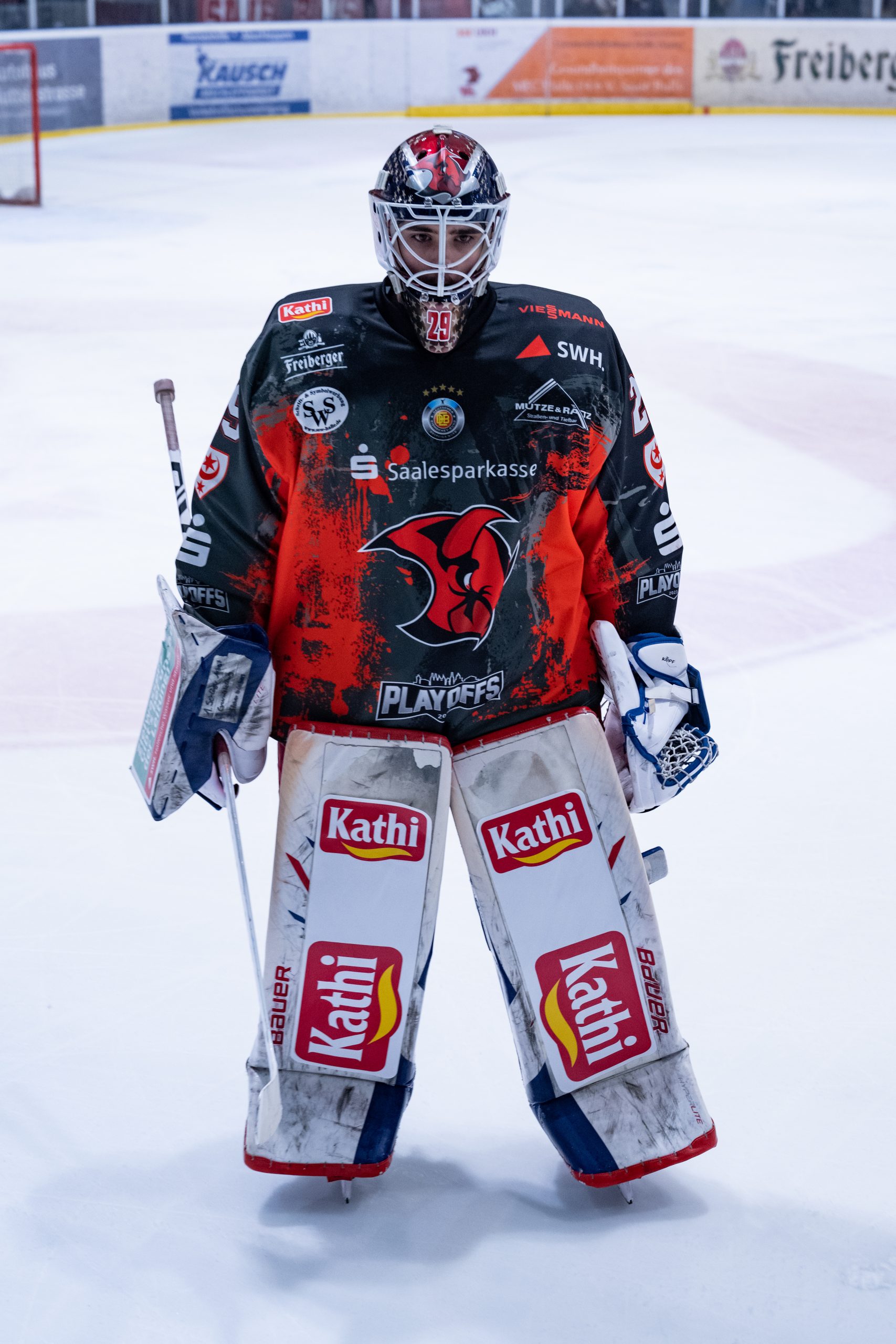 Was für ein Playoff-Fight Blue Devils Weiden stoppen unsere Saale Bulls